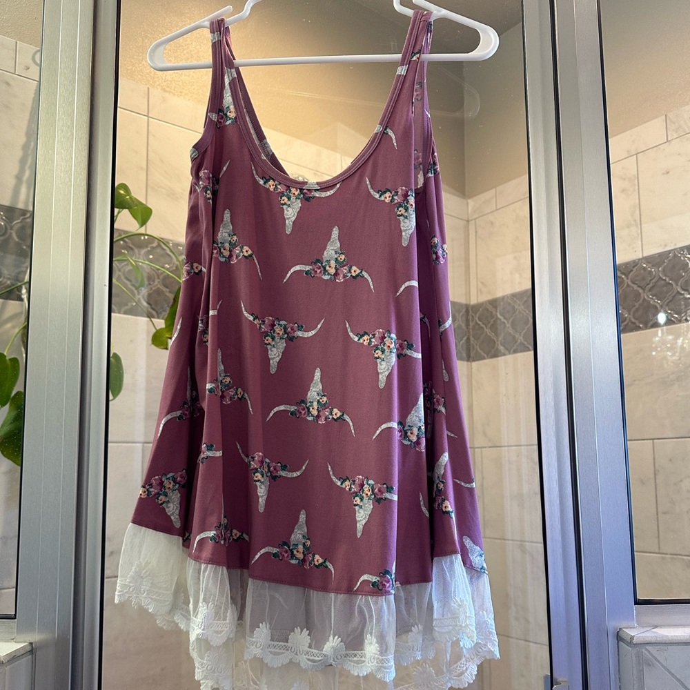 Boho western tank